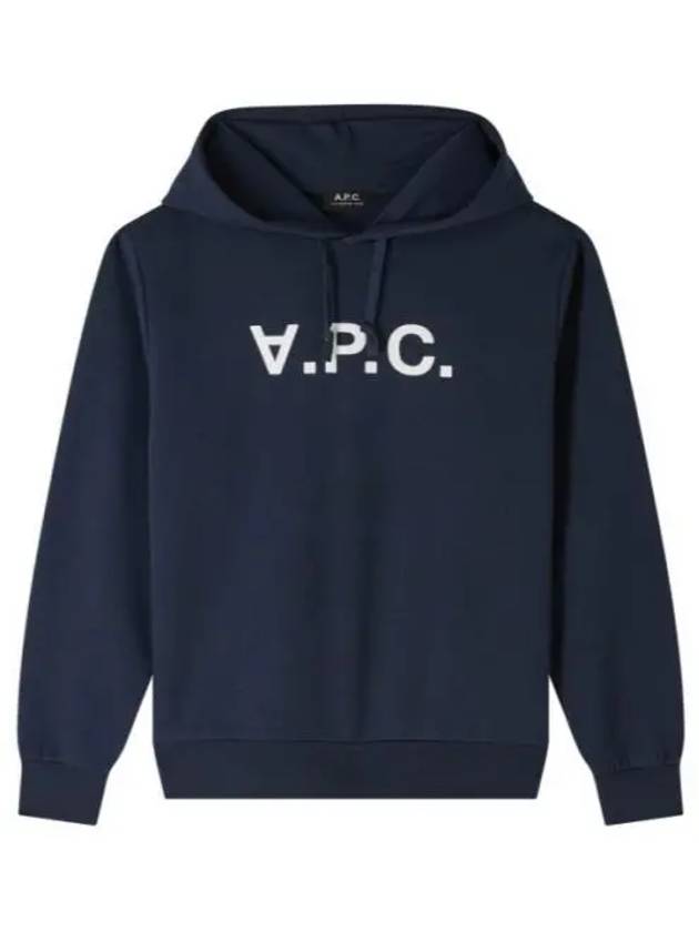 Logo Hoodie Navy - A.P.C. - BALAAN 2