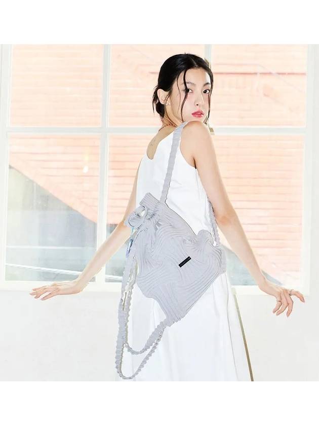 Bow Backpack Grey - PLEATSMAMA - BALAAN 3