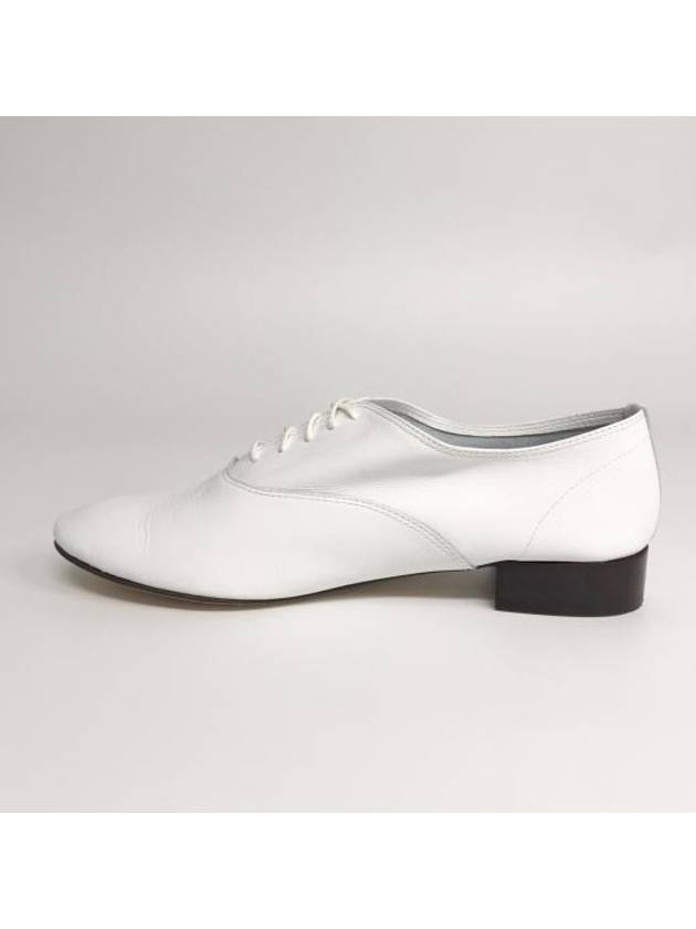 Women's Zizi Matte Leather Oxford White - REPETTO - BALAAN 3