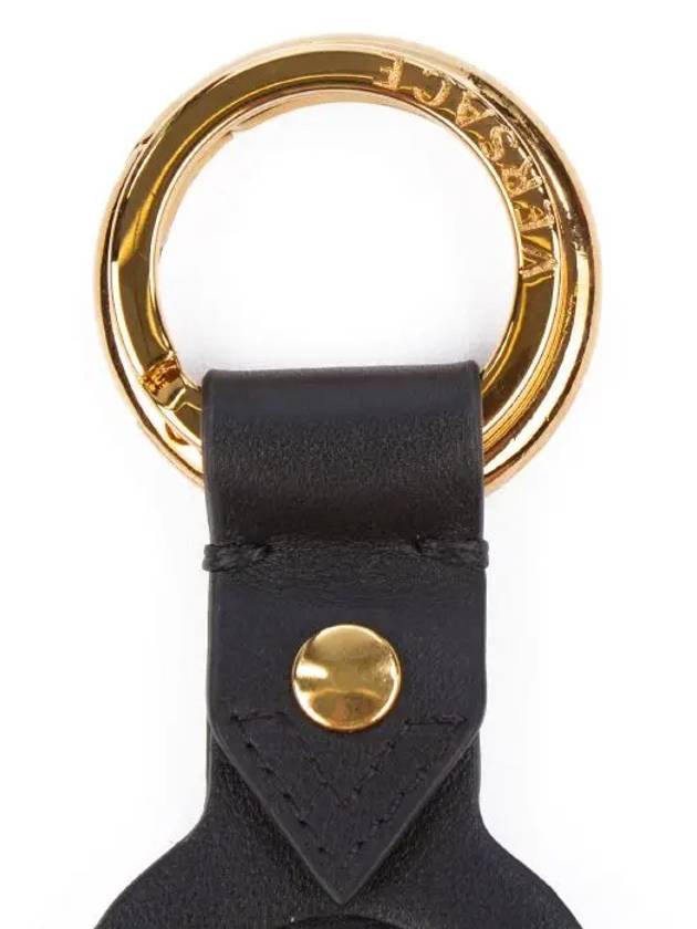 Medusa Airtag Key Holder Black - VERSACE - BALAAN 4