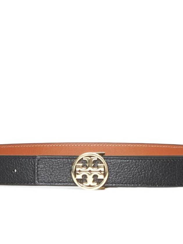 1 Miller Reversible Leather Belt Black Classic Cuoio - TORY BURCH - BALAAN 4