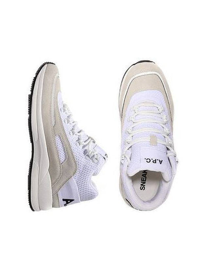 High Run Around Low Top Sneakers White - A.P.C. - BALAAN 2