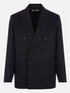 Unconstructed DB Blazer Jacket Black - OUR LEGACY - BALAAN 3