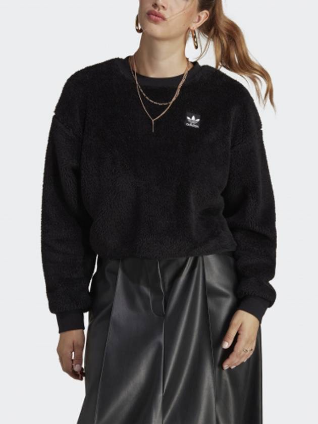 Pogeul Sweatshirt IC2260 Black WOMENS - ADIDAS - BALAAN 1