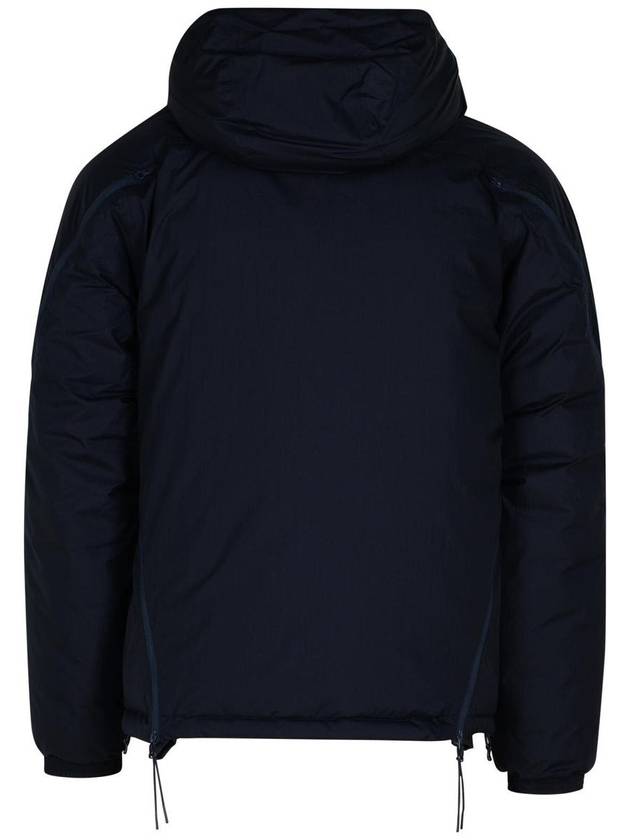 The Metropolis Series Pertex Hooded Bloom Down Padding Navy - CP COMPANY - BALAAN 4