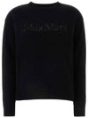 KASSEL glitter logo cashmere knit black 2429366163 009 - MAX MARA - BALAAN 1