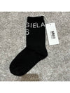 Logo Socks Black - MAISON MARGIELA - BALAAN.