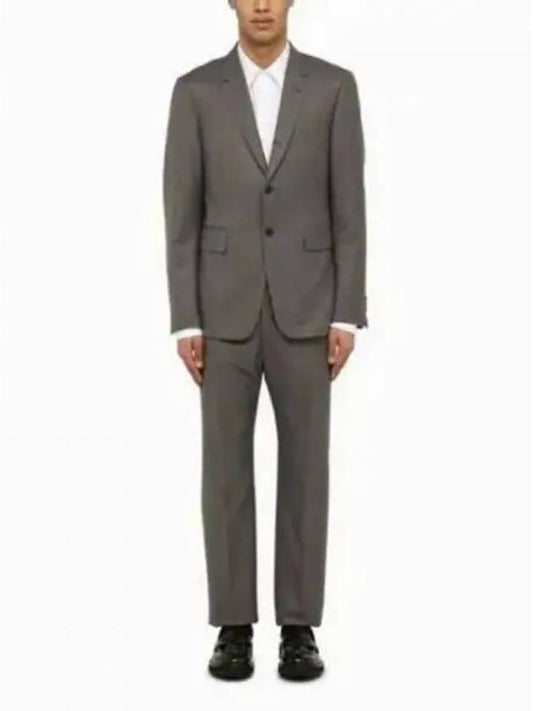 Men's Signature Classic Wool Suit Dark Grey - THOM BROWNE - BALAAN 2