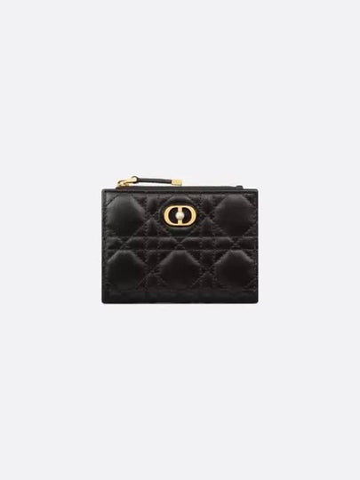 Jolie Dahlia Half Wallet Black - DIOR - BALAAN 2