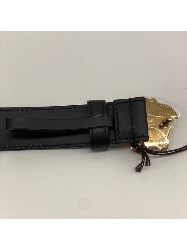 Medusa leather belt 1001364 DVTP1 KV041 - VERSACE - BALAAN 4