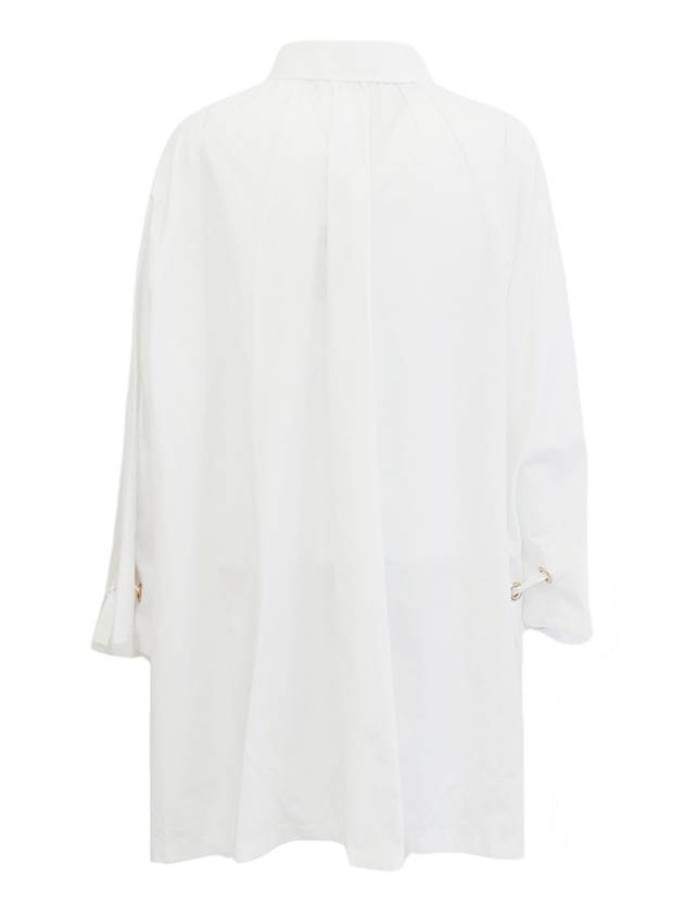 Cotton Shirt White - MAX MARA - BALAAN 4