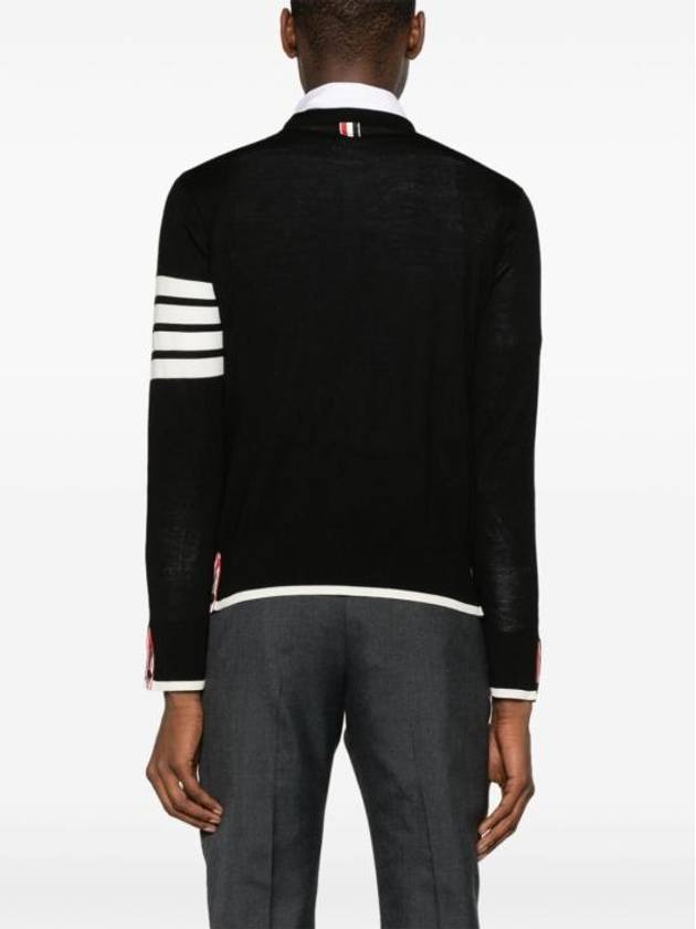 4-Bar Knit Top Black - THOM BROWNE - BALAAN 6