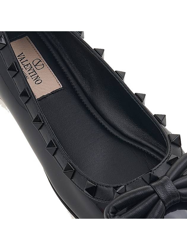 Women's Rockstud Flats Black - VALENTINO - BALAAN 9