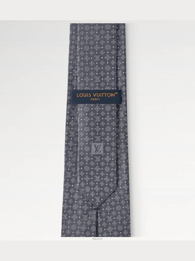 M90807 Monogram Shadow Dot Tie - LOUIS VUITTON - BALAAN 3