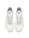 Medalist Silver Tab Low Top Sneakers White - AUTRY - BALAAN 4