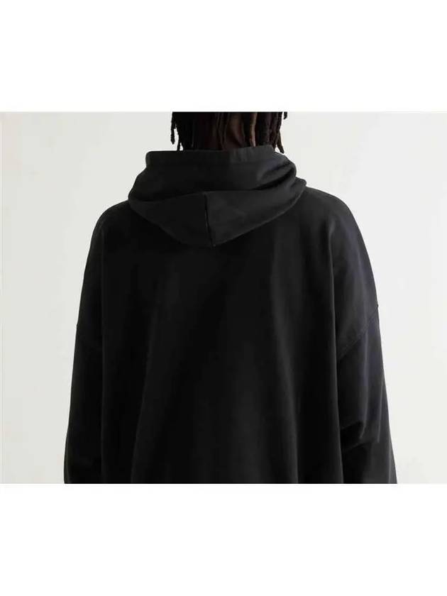 Men's Simpson Overfit Hoodie Black - BALENCIAGA - BALAAN 5