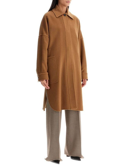 'cashmere oversized chemise coat - MAX MARA - BALAAN 2