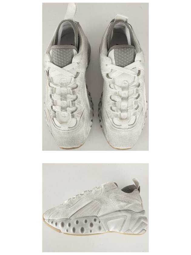 Manhattan Tumbled Low Top Sneakers White - ACNE STUDIOS - BALAAN 6