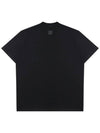 Men's ALT Crew Neck Short Sleeve TShirt Black SWDQECTS01BK - SOLEW - BALAAN 2