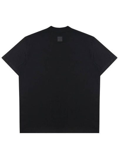 Men's ALT Crew Neck Short Sleeve TShirt Black SWDQECTS01BK - SOLEW - BALAAN 2