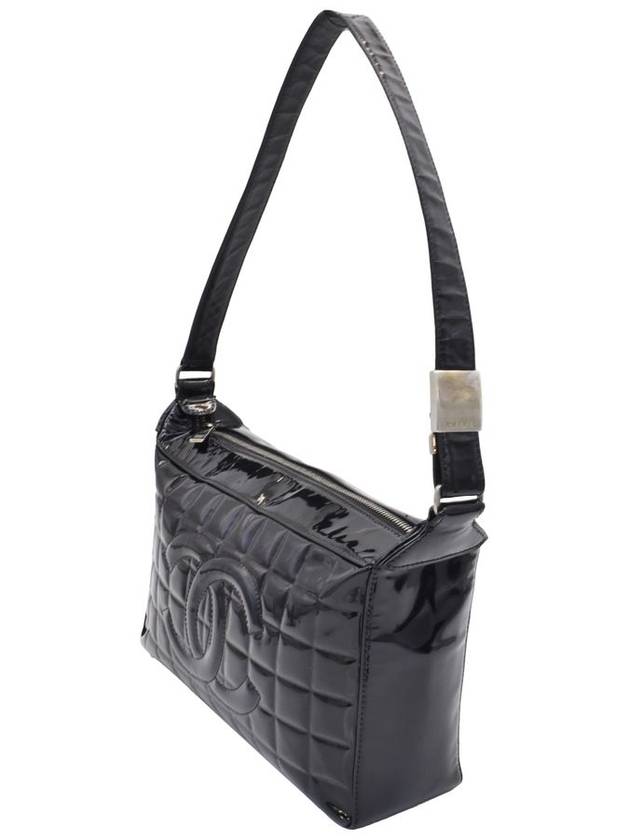 Patent Quilted Chogoba Shoulder Bag 10912 - CHANEL - BALAAN 3