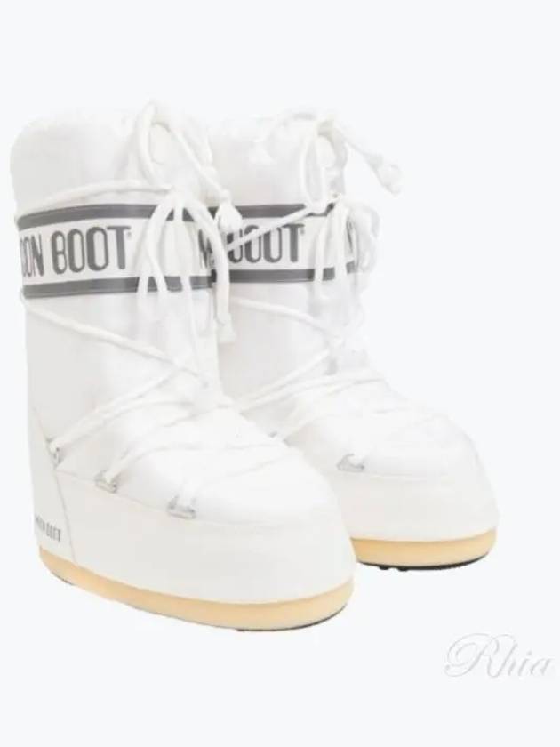 Logo Snow Winter Boots White - MOON BOOT - BALAAN 2