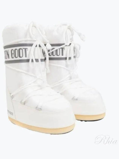 Logo Snow Winter Boots White - MOON BOOT - BALAAN 2