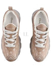 Vibe Oblique Transparent Rubber Low Top Sneaker Nude - DIOR - BALAAN 2