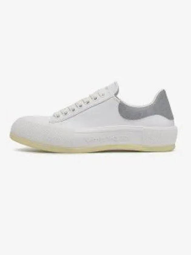 Skate Sneakers White Gray 682406WIB659071 - ALEXANDER MCQUEEN - BALAAN 2