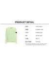 Wappen Patch Crew Neck Sweatshirt Green - STONE ISLAND - BALAAN 7