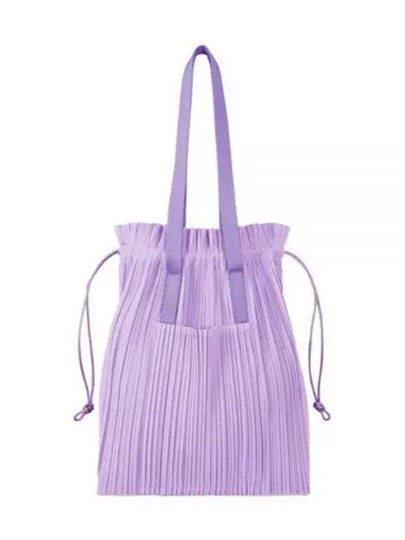 Pleated Tote Bag Purple - ISSEY MIYAKE - BALAAN 2