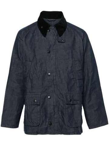 Bedale Denim Jacket Navy - BARBOUR - BALAAN 1