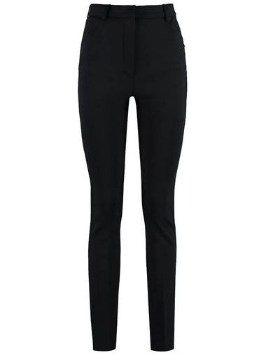 Sportmax Teti Virgin Wool Trousers - MAX MARA SPORTMAX - BALAAN 1