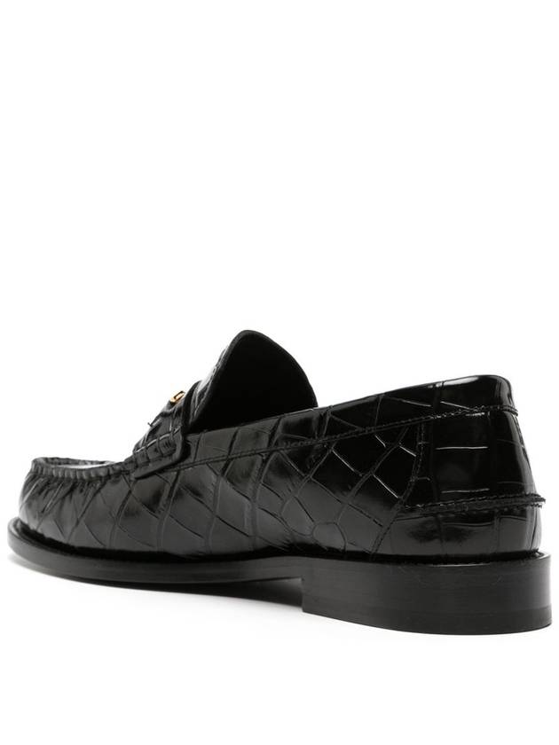 Loafer 10135921A098811B00V Black - VERSACE - BALAAN 3