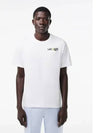 Heavy Cotton Print Back Short Sleeve T-Shirt White - LACOSTE - BALAAN 2