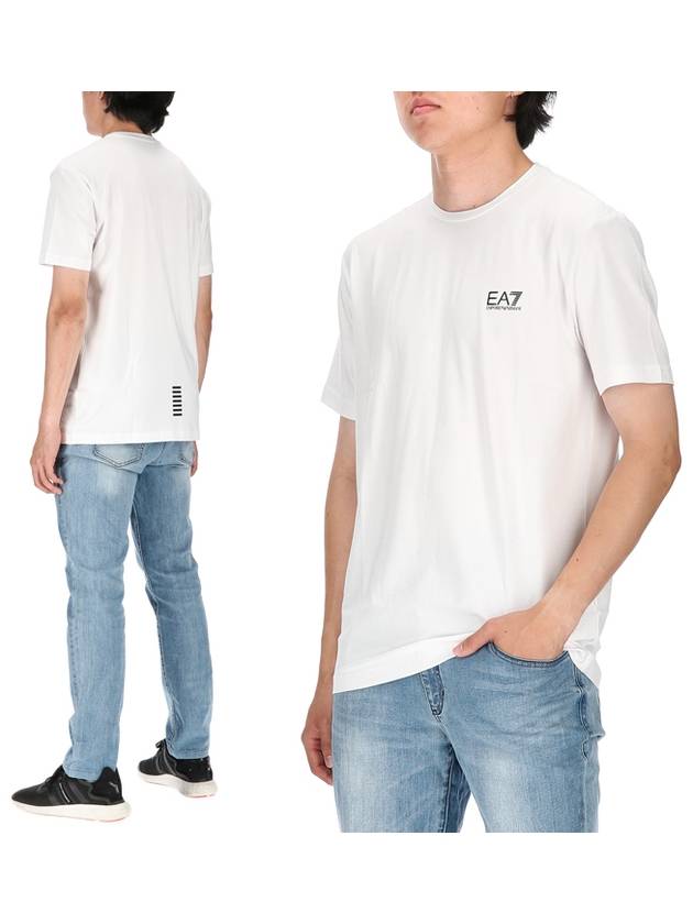 Short Sleeve T-Shirt 8NPT52PJM5Z 1100 White - EMPORIO ARMANI - BALAAN.