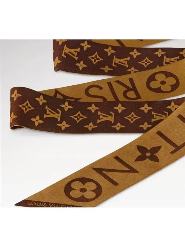 Monogram Infinity BB Scarf Brown - LOUIS VUITTON - BALAAN 3