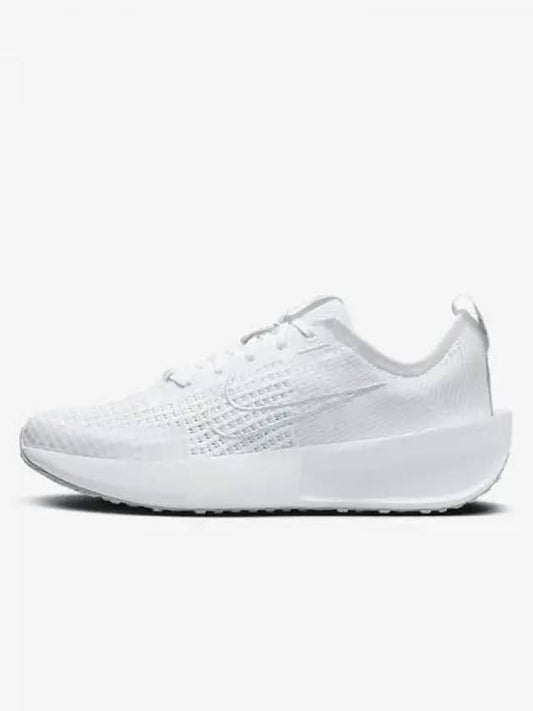 Interact Run Women s Road Running Shoes White Wolf Gray Pure Platinum FD2292 104 700565 - NIKE - BALAAN 1