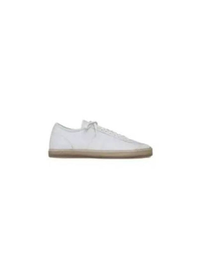 Linoleum Leather Low-Top Sneakers White - LEMAIRE - BALAAN 2