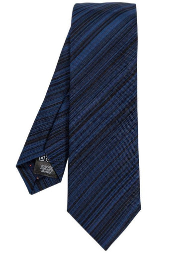 Paul Smith Silk Tie, Men's, Navy Blue - PAUL SMITH - BALAAN 1