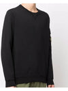 Waffen Patch Zipper Pocket Sweatshirt Black - STONE ISLAND - BALAAN 4