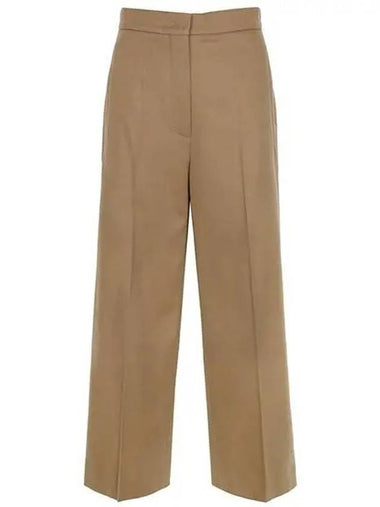 Camel Dennis wool pants DENIS 001 1209547 - MAX MARA - BALAAN 1