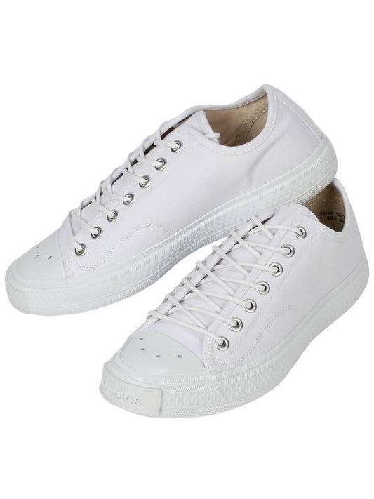 Barlow Tag Low Top Sneakers White - ACNE STUDIOS - BALAAN 2