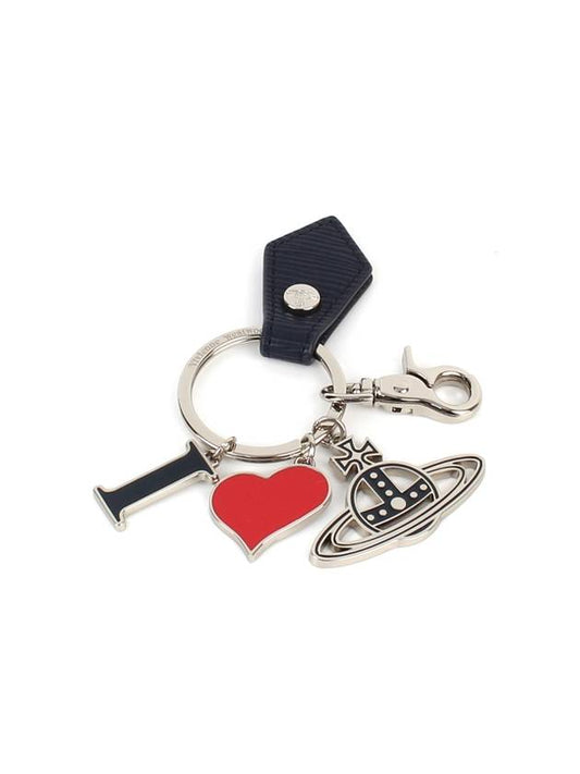 Polly I LOVE ORB Key Holder Navy - VIVIENNE WESTWOOD - BALAAN 2