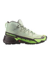 Cross Hike GTX 2 High Top Sneakers Desert Sage Green Gecko Chocolate - SALOMON - BALAAN 2