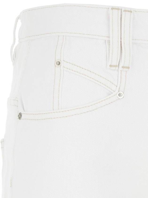 Lemony High Rise Wide Jeans PA0052FAB1H06I - ISABEL MARANT - BALAAN 4