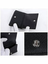 Soft Grained Leather Half Wallet Black - LOEWE - BALAAN 6