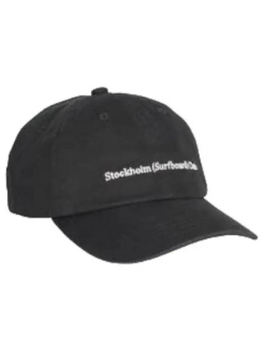 pack cap black hat - STOCKHOLM SURFBOARD CLUB - BALAAN 1