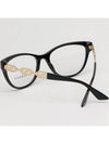 Glasses frame VE3292 GB1 cat eye horn rim fashion woman - VERSACE - BALAAN 4