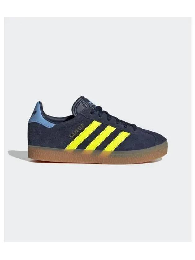 Kids Gazelle Sneakers Yellow Navy - ADIDAS - BALAAN 2